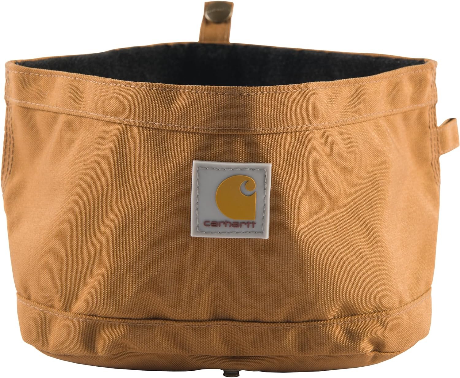 Carhartt Nylon Duck Travel Dog Bowl Carhartt Brown Carhartt Nylon Duck Travel Dog Bowl Carhartt Brown