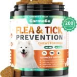 Carmelie Flea and Tick Prevention for Dogs Chewables, 200 Soft Chews