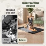 Chew Proof Dog Crate Pad, Indestructible Durable Dog Crate Mat, 22"x35" - Image 2