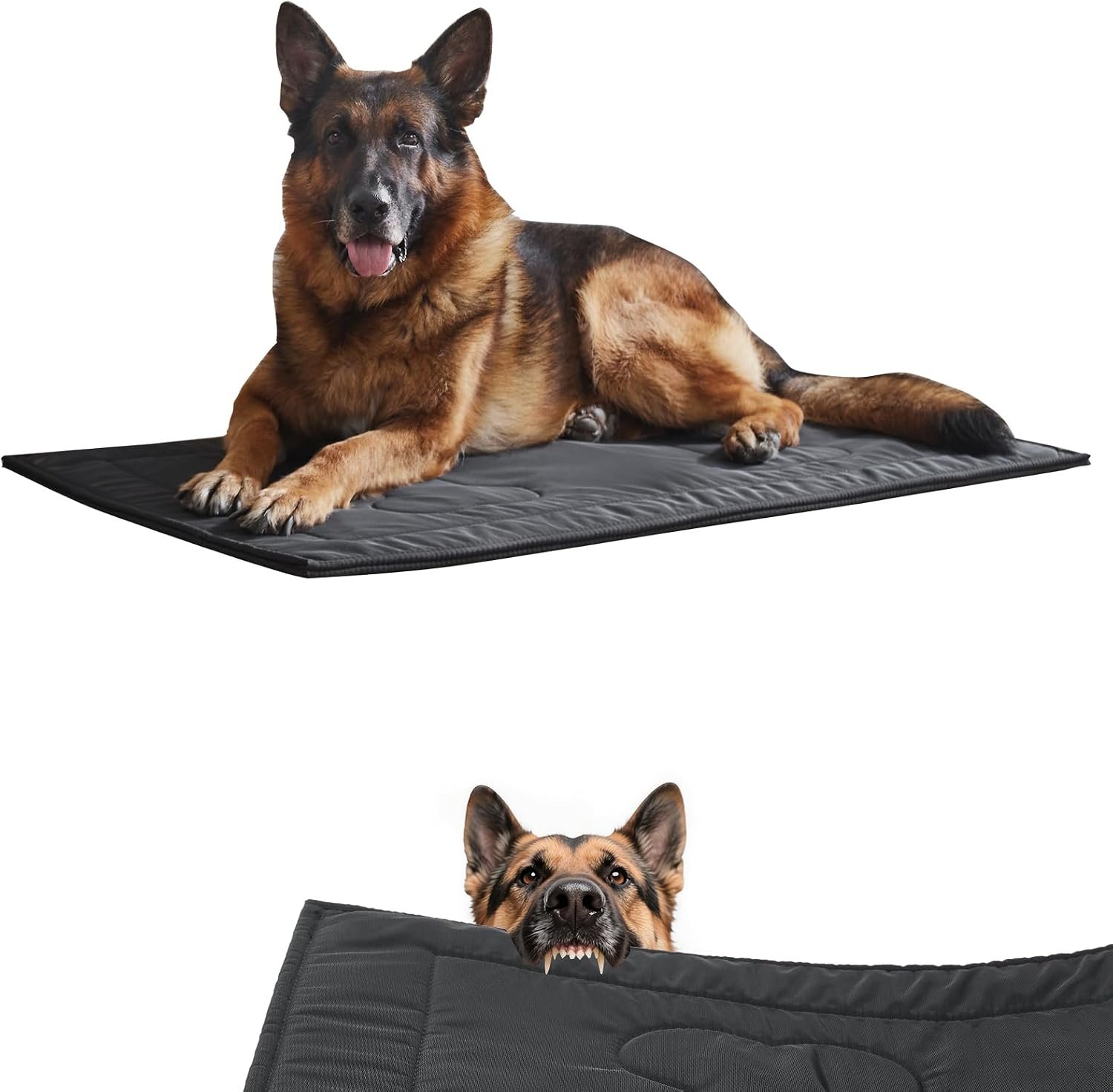 Chew Proof Indestructible Dog Crate Pad,Medium (22″x35″) Chew Proof Indestructible Dog Crate Pad,Medium (22″x35″)