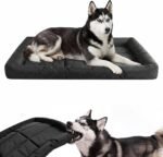 Chew Resistant Dog Bed, Indestructible Orthopedic Dog Bed, Medium (22"x35")
