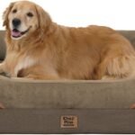 Chez Paw Waterproof Orthopedic Dog Bed for Large and Extra Large Dogs