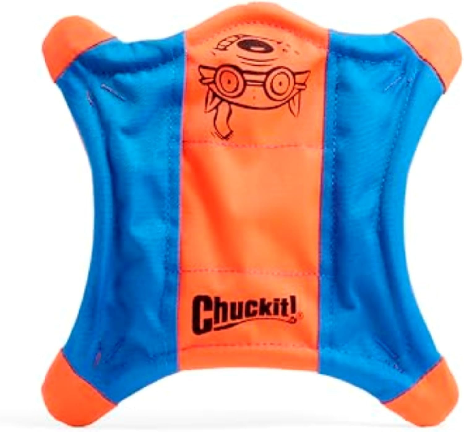 Chuckit! Flying Squirrel Canvas Fetch Dog Toy, Medium, 9.5in, for Water Chuckit! Flying Squirrel Canvas Fetch Dog Toy, Medium, 9.5in, for Water