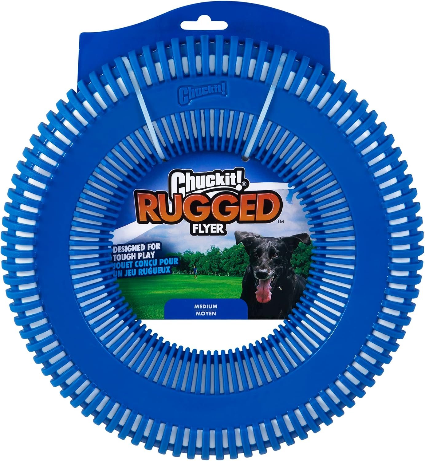 Chuckit! Rugged Flyer Dog Toy, Medium, Assorted Colors Chuckit! Rugged Flyer Dog Toy, Medium, Assorted Colors