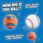 Chuckit! Ultra Ball Dog Fetch Toy, Large 3in, for 60-100lbs Dogs, Floats - Image 2