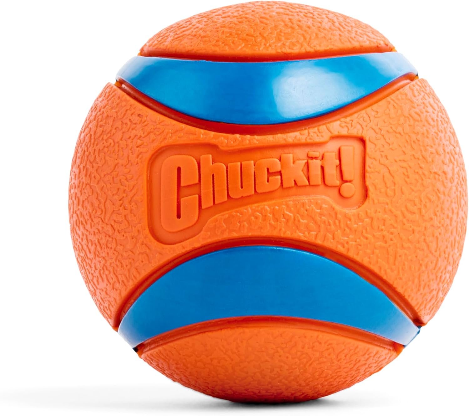 Chuckit! Ultra Ball Dog Fetch Toy, Large 3in, for 60-100lbs Dogs, Floats Chuckit! Ultra Ball Dog Fetch Toy, Large 3in, for 60-100lbs Dogs, Floats