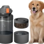Cibaabo 53oz Large Dog Water Bottle for All Day Travel Feeding & Hydration