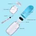 Cibaabo Dog Water Bottle Portable with Food Container & Filter for Travel - Image 2