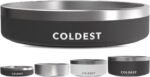 Coldest Dog Bowl, Insulated Stainless Steel Bowl (Stealth Black, 21 oz)