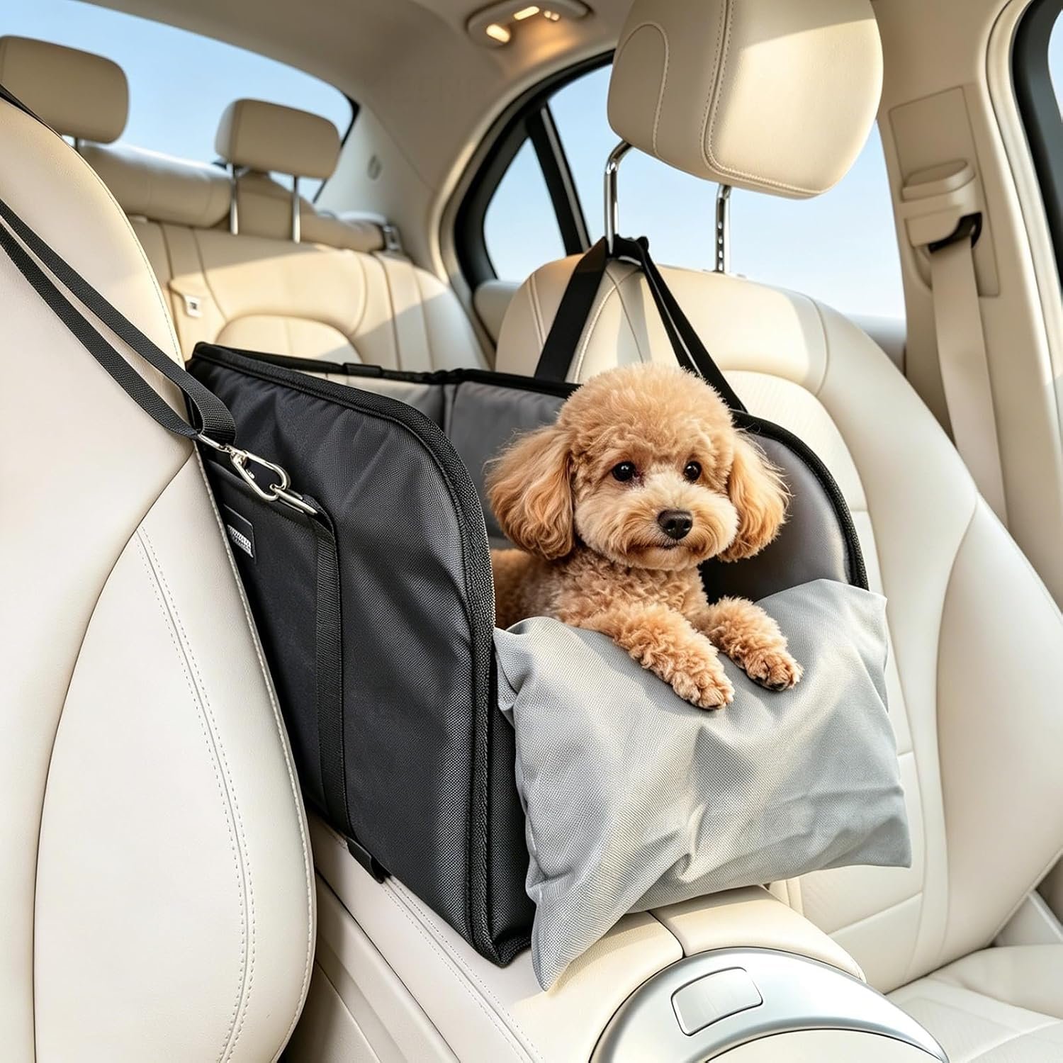 Collapsible car Travel seat, Suitable for Small Dogs up to 11 lbs Collapsible car Travel seat, Suitable for Small Dogs up to 11 lbs