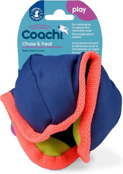 Company of Animals Coachi Chase & Treat – A Fun Enrichment Dog Toy