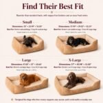 Cooling Orthopedic Dog Bed for Medium Dogs, Memory Foam, Washable Cover - Image 2