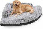 Corner Dog Bed for Large Dogs, 39" Large Fluffy Orthopedic Pet Beds