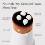 Dandylion, Dog Paw Balm, Soft Paws, Paw Moisturizer for Dogs with Brush