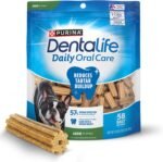 Dentalife Purina Daily Oral Care Dental Dog Treats for Small Dogs, 58 ct