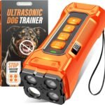 Dog Bark Deterrent Devices,Anti Barking Device 3X Ultrasonic Bark Control Device 50ft Range, Rechargeable & Safe Dog Training Tool for Quiet Walks and Peaceful Homes