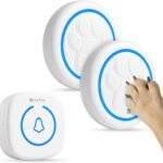 Dog Bells for Door to Train Dogs to Go Outside Wireless Touch Dog Door Bell