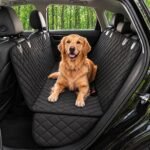 Dog Car Seat Cover for Back Seat, Dog Hammock for Car, SUV, Truck & Tesla