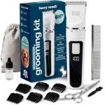Dog Clippers, Dog Hair Trimmer & Cordless Dog Grooming Kit