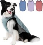 Dog Cooling Vest with Soft Stretchy Sun Protection,Misty Glade,XL