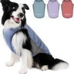 Dog Cooling Vest with Soft Stretchy Sun Protection,Water Drop,XL