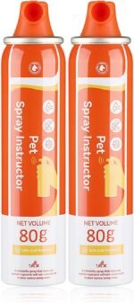 Dog Corrector Spray 80ml 2 Pack for Stops Unwanted Dog Behaviour