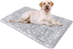 Dog Crate Bed Mat (36" X 23"), Soft Dog Bed Pad Mat with Cute Stars