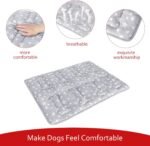 Dog Crate Bed Mat (36" X 23"), Soft Dog Bed Pad Mat with Cute Stars - Image 2