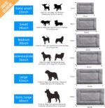 Dog Crate Pad Washable Dog Bed for Crate Medium Cozy Mat 36-Inch Gray - Image 2