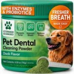Dog Dental Powder, Dog Teeth Cleaning Breath Freshener