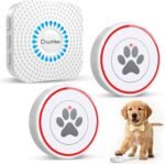 Dog Door Bell for Potty Training, IP55 Waterproof, 55 Ringtones, 0-115dB