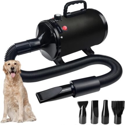 Dog Dryer for Pet Grooming, High-Velocity Force Blow Dryer