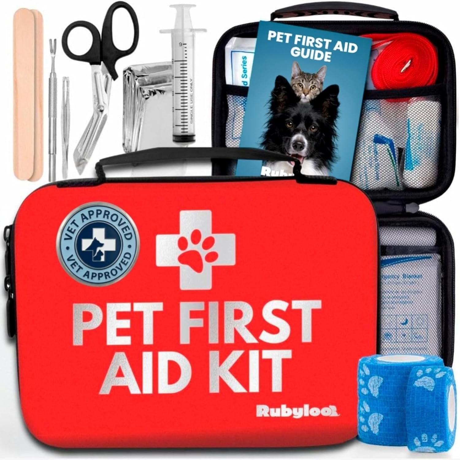 Dog First Aid Kit – Vet-Approved Emergency Kit for Dogs & Cats – Essential Dog First Aid Kit – Vet-Approved Emergency Kit for Dogs & Cats – Essential