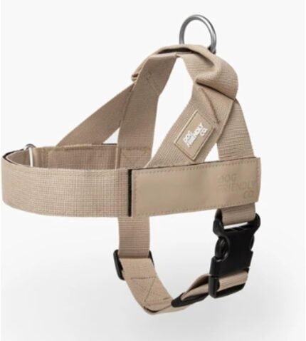 Dog Friendly Co. Dog Harness for Medium Sized Dogs (Brown, Medium)
