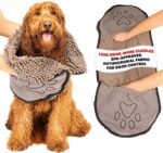 Dog Gone Smart The Dirty Dog Shammy - Grey, 31 × 13 Inches