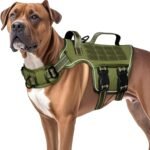 Dog Harness for Large Dogs, No Pull Tactical Vest with Front Clips