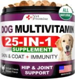 Dog Multivitamin Chewable with Glucosamine - Dog Vitamins and Supplements