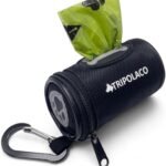 Dog Poop Bag Holder for Leash, Easy Release Poop Bag Dispenser