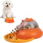 Dog Puzzle Feeder Toy, Slow Feeder Dog Bowls, Interactive IQ Training