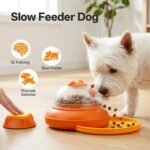 Dog Puzzle Feeder Toy, Slow Feeder Dog Bowls, Interactive IQ Training - Image 2