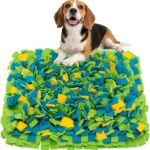 Dog Snuffle Mat, Interactive Enrichment Toy for Boredom (16″x22″)