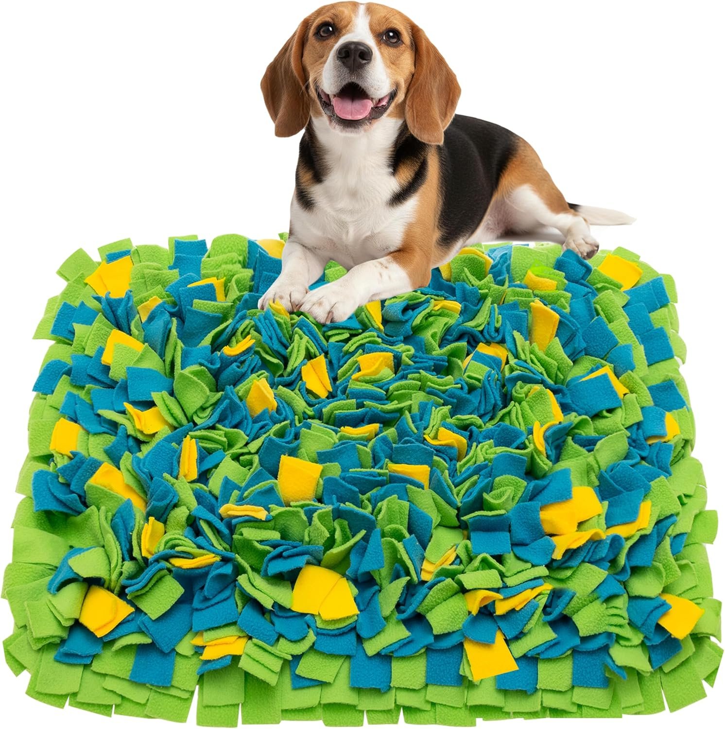 Dog Snuffle Mat, Interactive Enrichment Toy for Boredom (16″x22″) Dog Snuffle Mat, Interactive Enrichment Toy for Boredom (16″x22″)