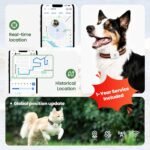 Dog Tracker GPS, Real Time Tracking & Virtual Fence 1-Year Service Included - Image 2