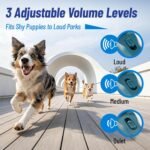 Dog Training Clicker 2 Pack with 3 Adjustable Volume & Wrist Strap - Image 2
