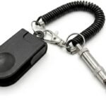 Dog Training Clicker and Whistle Set, 2-in-1 Positive Reinforcement Tool for Puppies, Dogs and Cats, Behavior Correction Device, Dog Training Tool Kit, Black