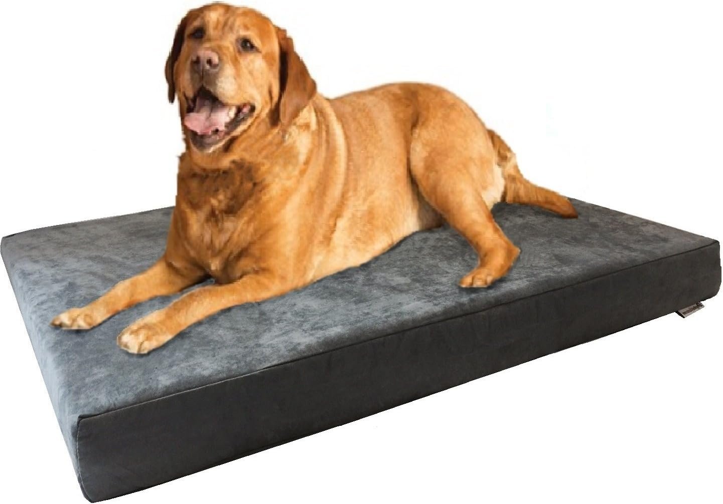 Dogbed4less XL Orthopedic Memory Foam Dog Bed with Machine Washable Cover, Waterproof Lining for Medium to Large Pet, 47X29X4 Pad Fit 48X30 Crate Dogbed4less XL Orthopedic Memory Foam Dog Bed with Machine Washable Cover, Waterproof Lining for Medium to Large Pet, 47X29X4 Pad Fit 48X30 Crate