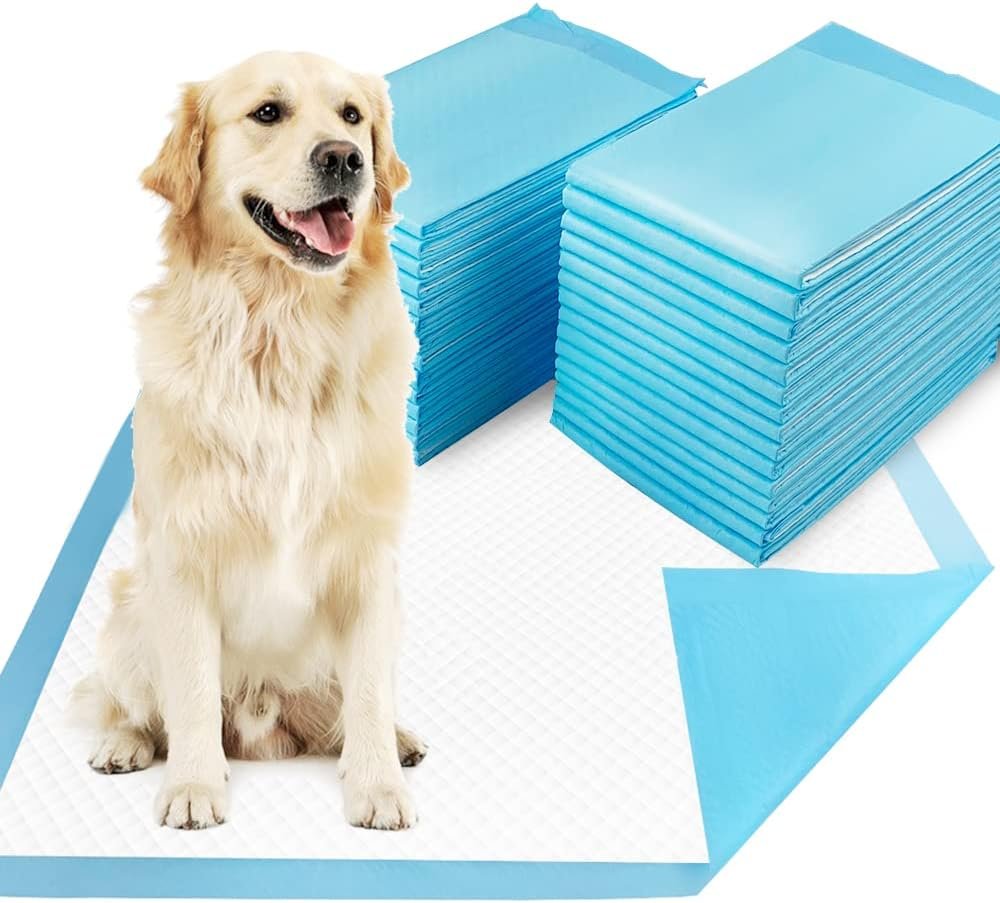 Dogcator Dog Pee Pads Extra Large 30″x36″, 30 Count Super Absorbent Pee Pads for Dogs, Disposable Urine Bed Pads for Doggie, Thicken XXL Puppy Pads, Piddle Pads X-Large for Indoor, Outdoor Use Dogcator Dog Pee Pads Extra Large 30″x36″, 30 Count Super Absorbent Pee Pads for Dogs, Disposable Urine Bed Pads for Doggie, Thicken XXL Puppy Pads, Piddle Pads X-Large for Indoor, Outdoor Use