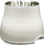 Dogit Elevated Dog Bowl for Large Dogs, White
