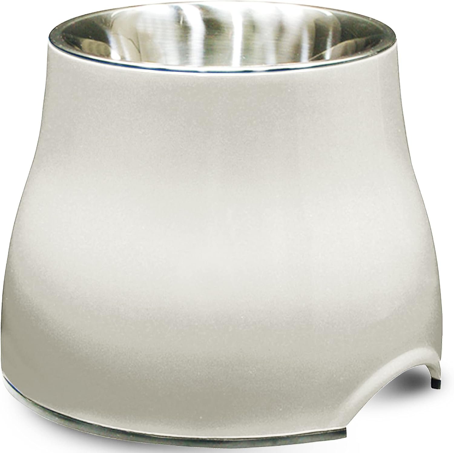 Dogit Elevated Dog Bowl for Large Dogs, White Dogit Elevated Dog Bowl for Large Dogs, White