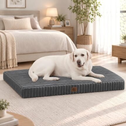 EHEYCIGA Orthopedic XL Dog Beds Large Sized Dog, 44"x32" Washable Pet Bed
